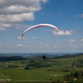 Andrzejówka - Klin 2014-05-31, Latanie, paralotnia, ostatni dzień maja 2014