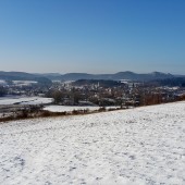 Mieroszów Paragliding Fly, Mierorszów w słońcu, rzadki widok.