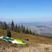 Kowary Wałowa Góra, Paragliding Fly Wałowa Góra - Rudnik - Lubawka