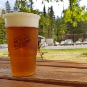 After Hike, bier ist the best :), Cerna Hora Paragliding Fly