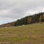 Mieroszów jesienny, latanie na Mieroszowie