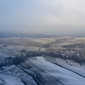 Zimowy Klin-Andrzejówka Paragliding Fly, Rybnica Leśna w stronę Wałbrzycha