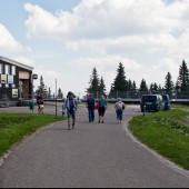 Cerna Hora lipiec 2014, Od górnej stacji kolejki 15 minut spokojnym marszem.