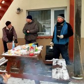 Zakończenie 2017 Roku, ognisko i kiełbaski., Monte Miero u Andrzeja