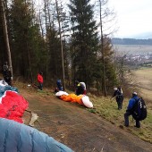 Kudowa Paragliding FLy, Grudniowe latanie ... do zmroku.