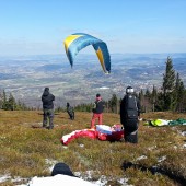 Wołowa Góra - Kowary, Paragliding Fly