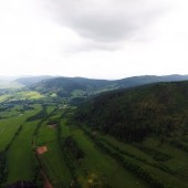 Grzmiąca Paraglideing Fly, Chmury jakoś nie nosiły.