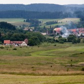 Mieroszów koniec czerwca., Latanie i ćwiczenia w Mieroszowie.
