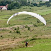 Mieroszów koniec czerwca., Latanie i ćwiczenia w Mieroszowie.