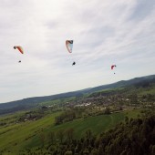 Cirrus nad Mieroszowem, Paraglieding Fly