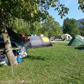 Lijak - przyjazd i pierwszy lotny dzień, Camping - wygodnie usytuowany, ale ogólnie drogo i mogą się pojawić nieoczekiwanie drogie dopłaty.