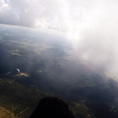 Cerna Hora Paragliding Fly, Magia Chmur