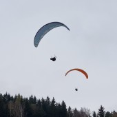 Monte Muero - zabawa na silnym wietrze